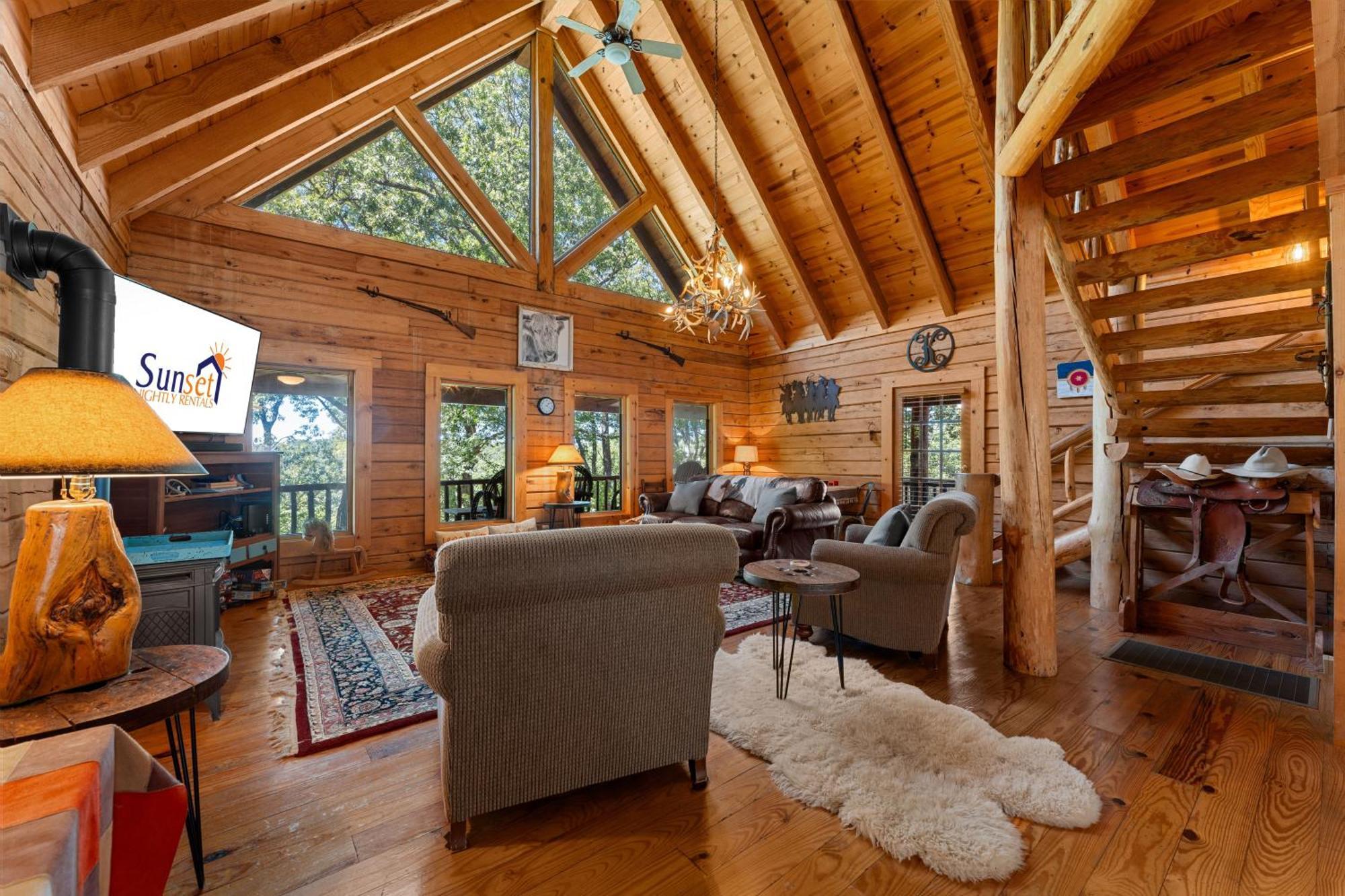 The Lazy K Cabin Cabin Branson Zewnętrze zdjęcie
